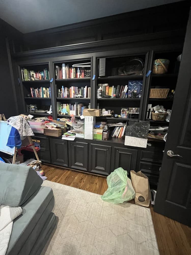 Space before organization